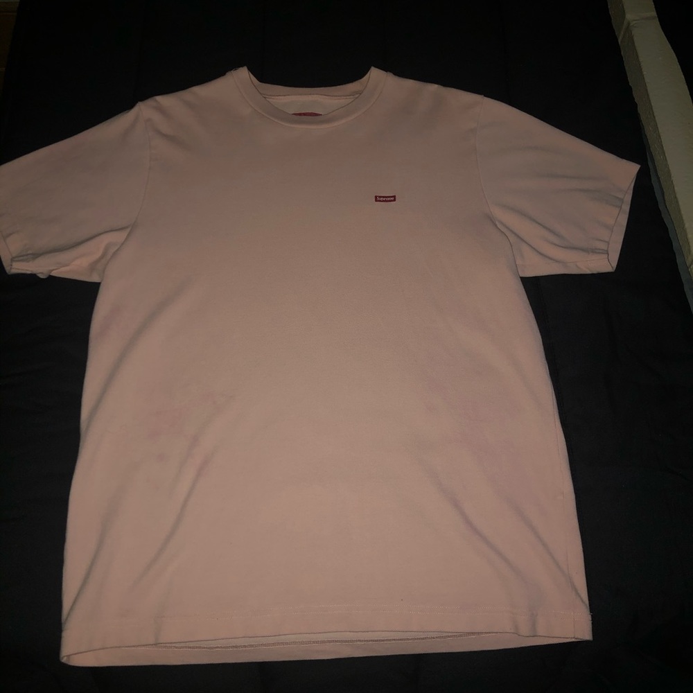 Small Box Pique Tee (peach)